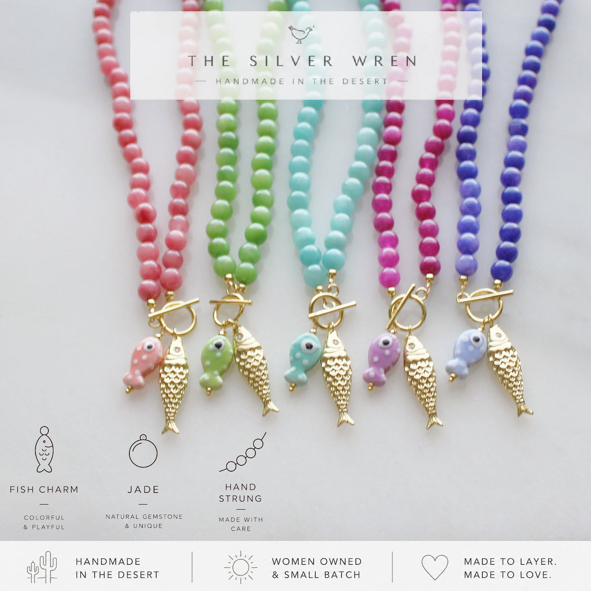 Catch of the Day Colorful Beaded Necklace