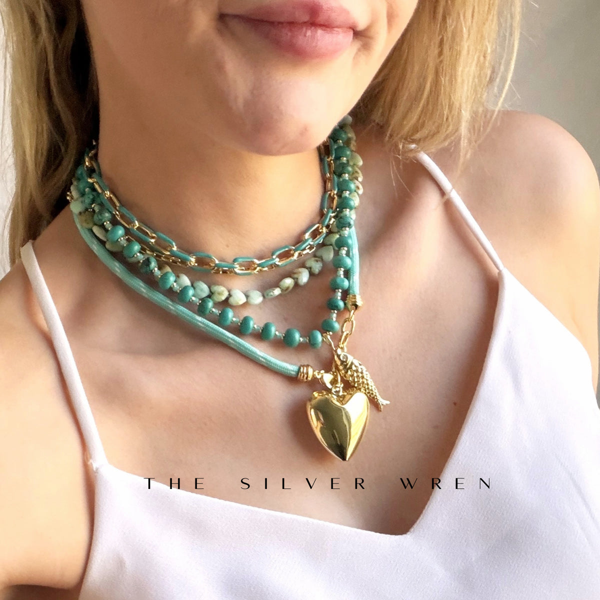 Tropical Winnie Cord Necklace