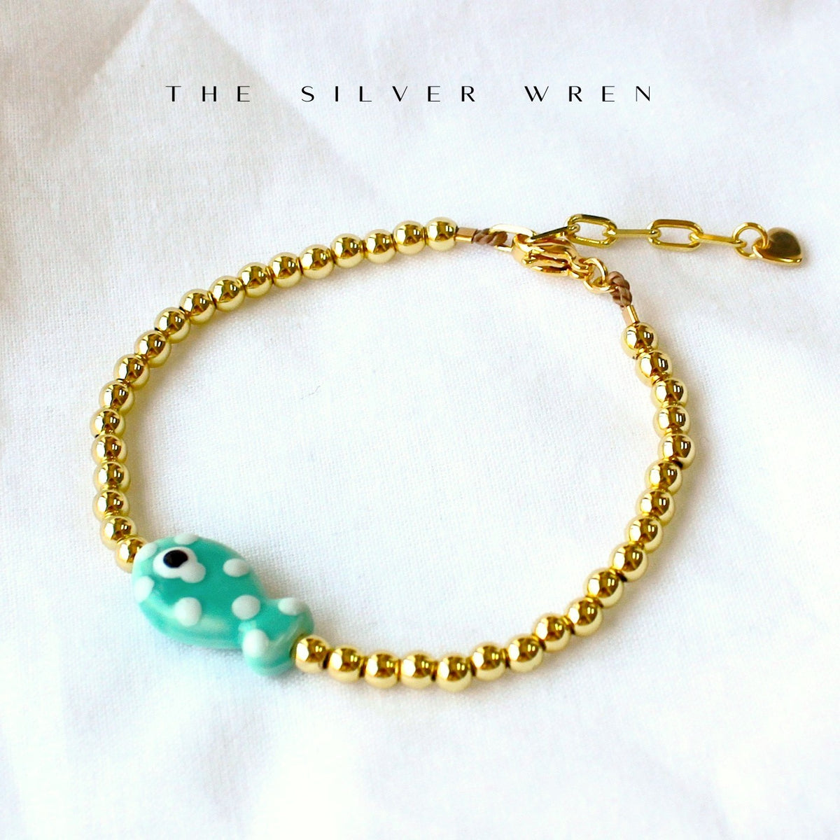 Dot Fish Beaded Bracelet