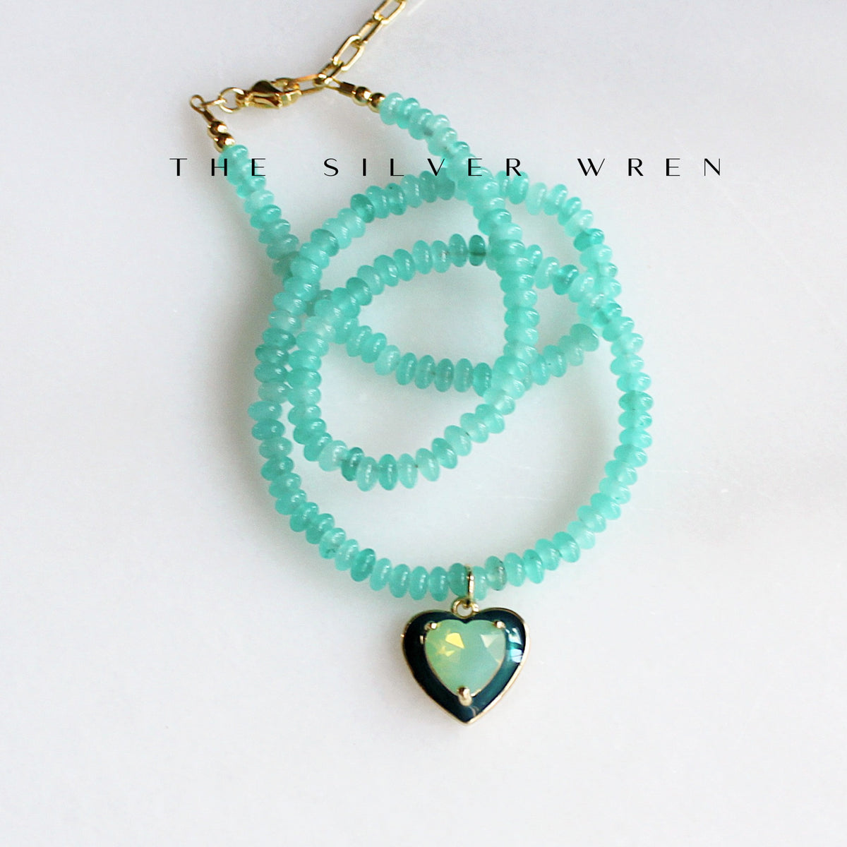 Mint Kiss Necklace