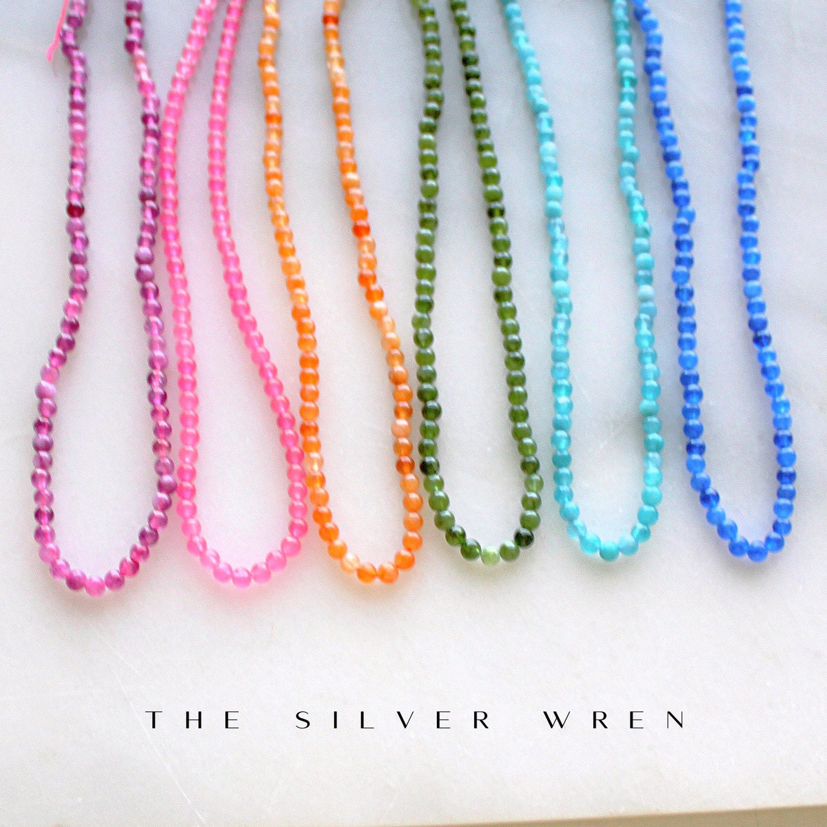 Candy Strand Beaded Necklace