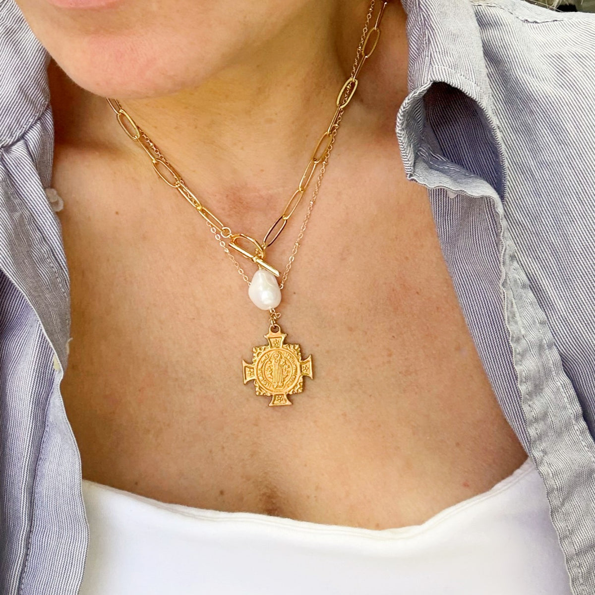 Desert Relic Medallion Necklace