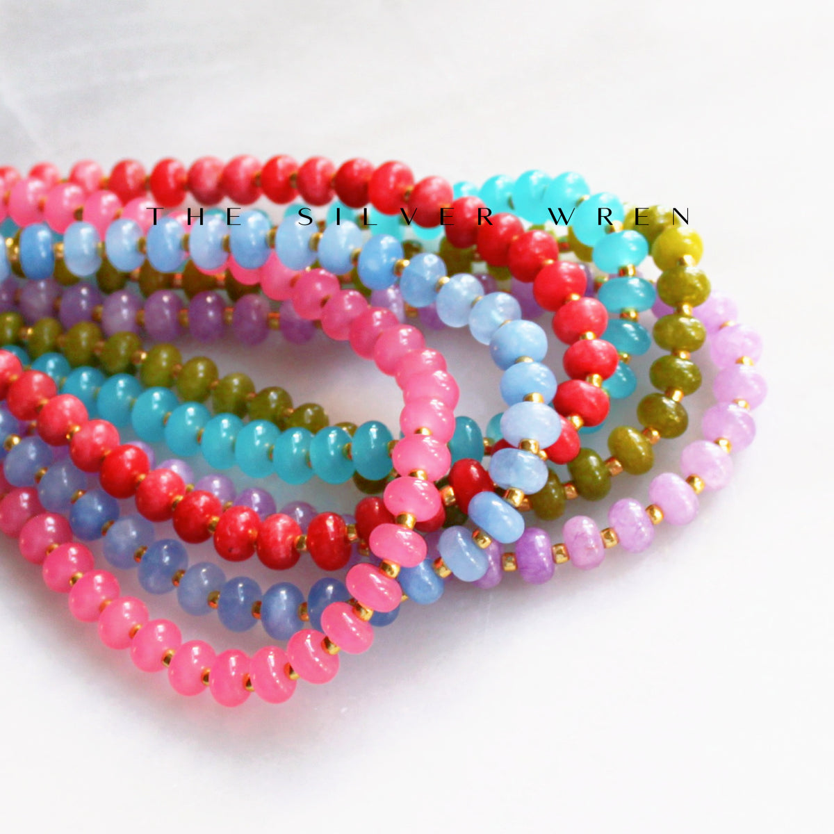 Mojave Stone Candy Beaded Necklace