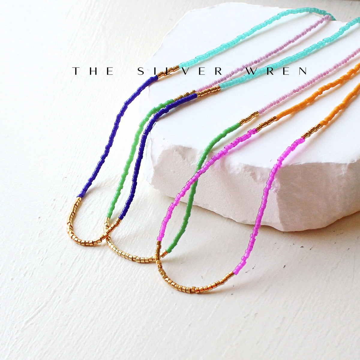Tropical Lithe Beaded Necklace