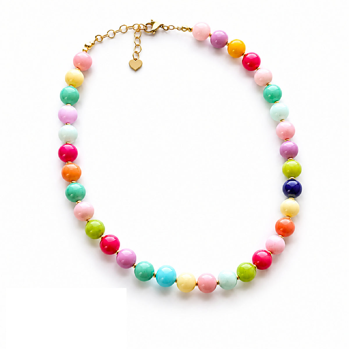 Sherbet Dreams Colorful Beaded Necklace