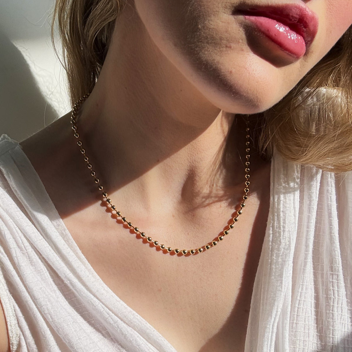 Desert Halo Gold Chain