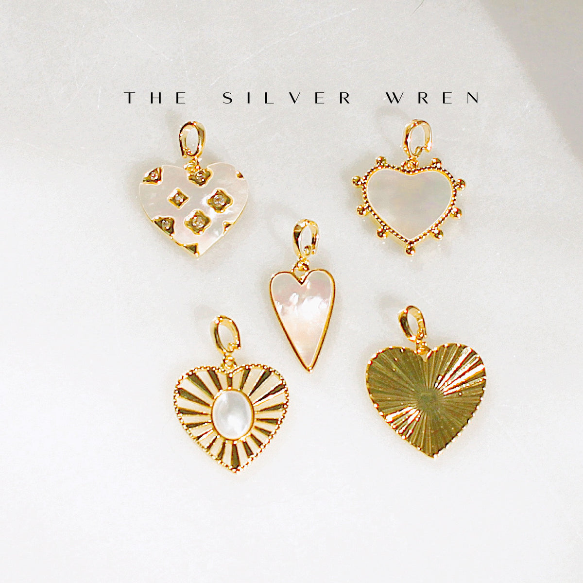 Favorite Hearts Clip on Charm -  Individual charms to add on