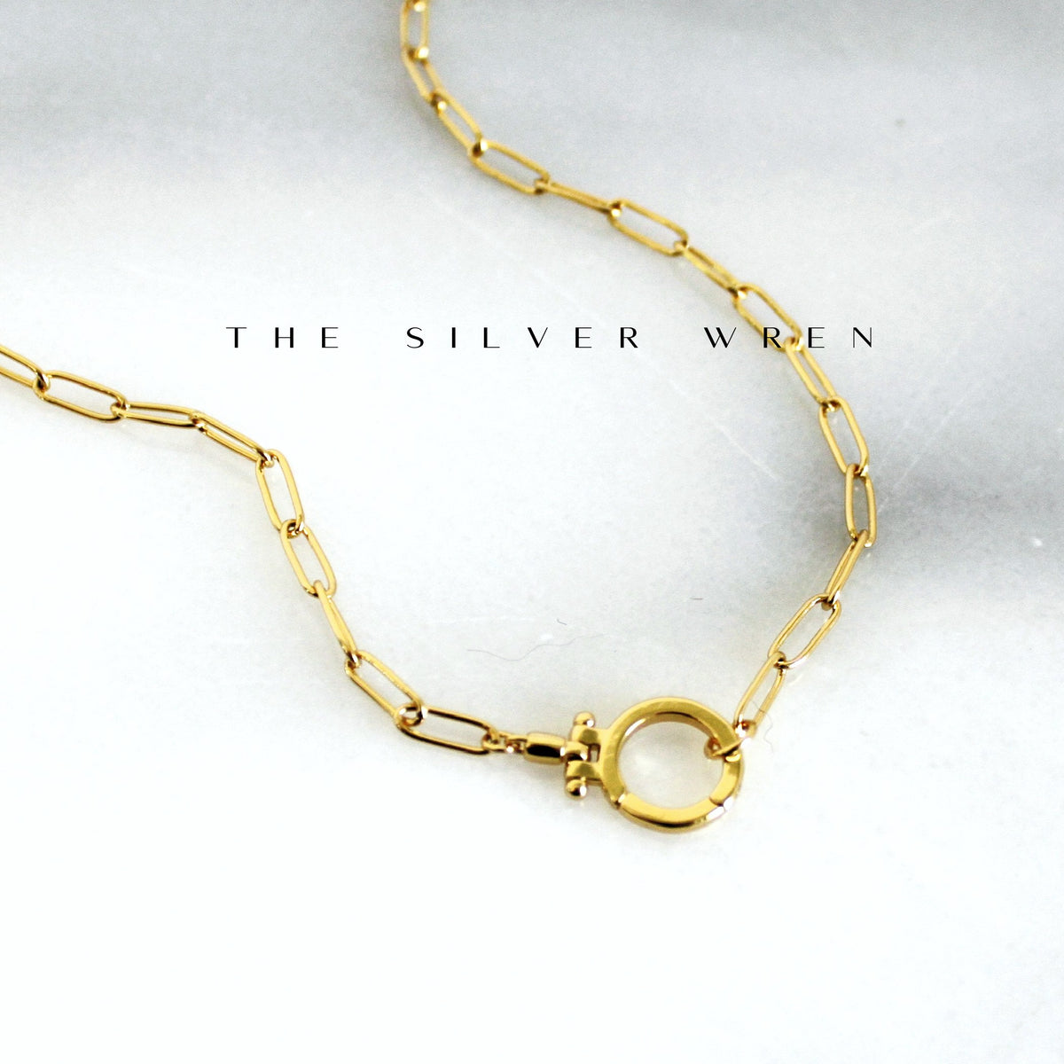Maren Ring Charm Holder Necklace