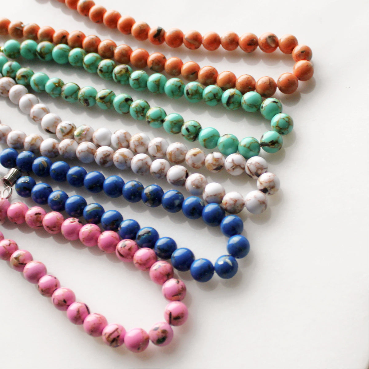 Desert Confetti Colorful Beaded Necklace
