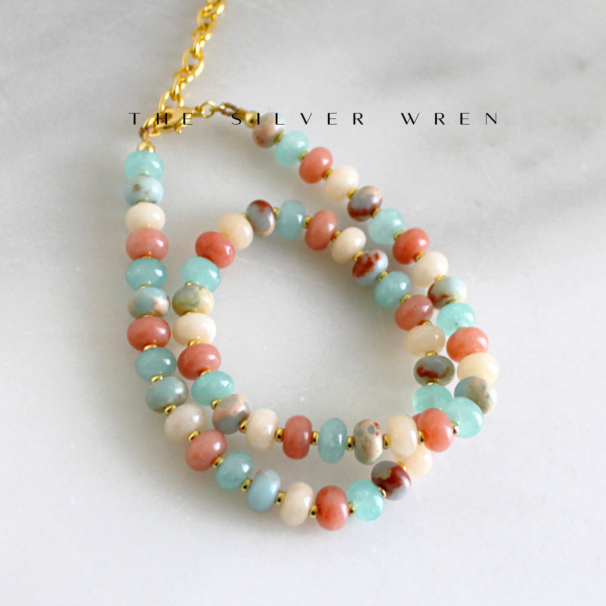 Desert Morning Stone Candy Necklace