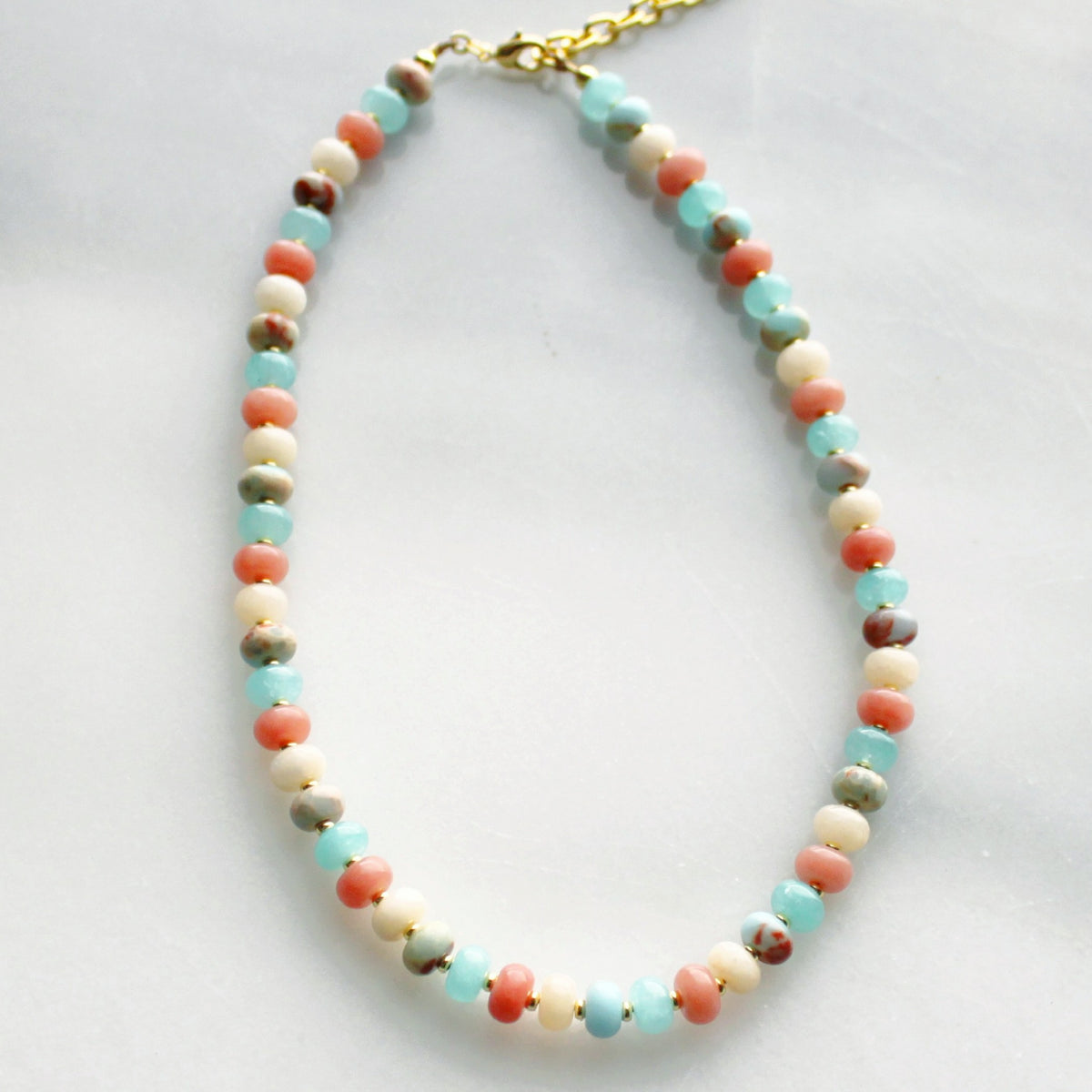 Desert Morning Stone Candy Necklace