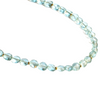 Aquamarine Coin Necklace