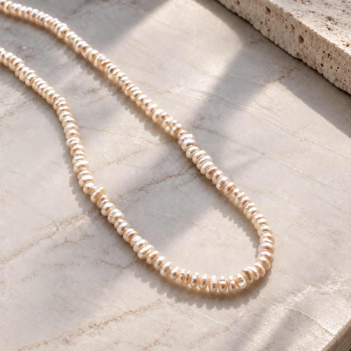 Bexley Beaded Pearl Necklace