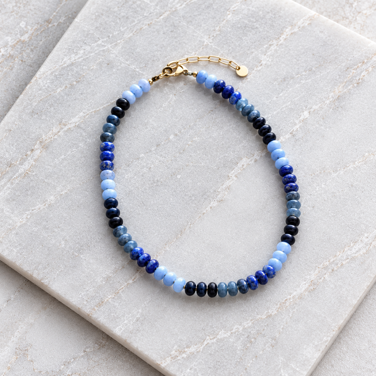Canyon Color Stone Candy Necklace