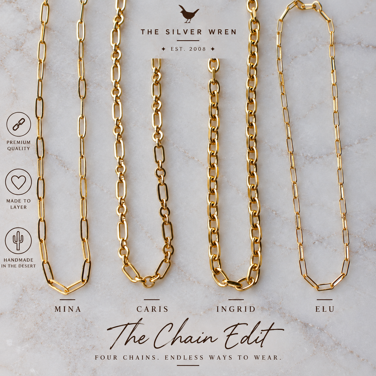 The Chain Edit - Favorite Chunky Gold Chain Necklaces