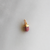 Rough Birthstone Charm