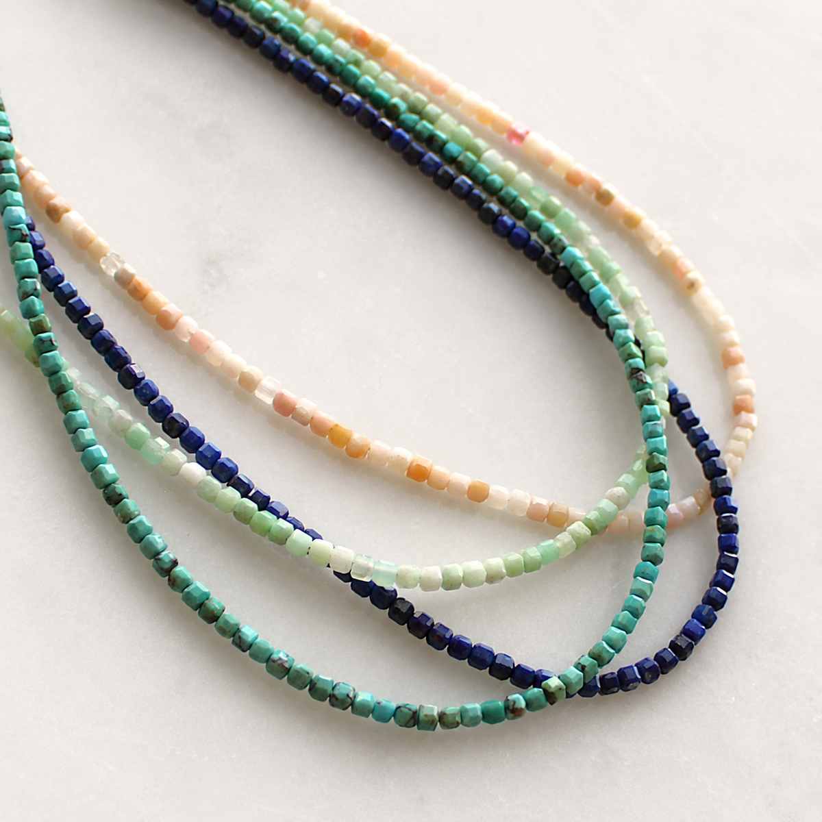 Core Gemstone Layering Necklaces