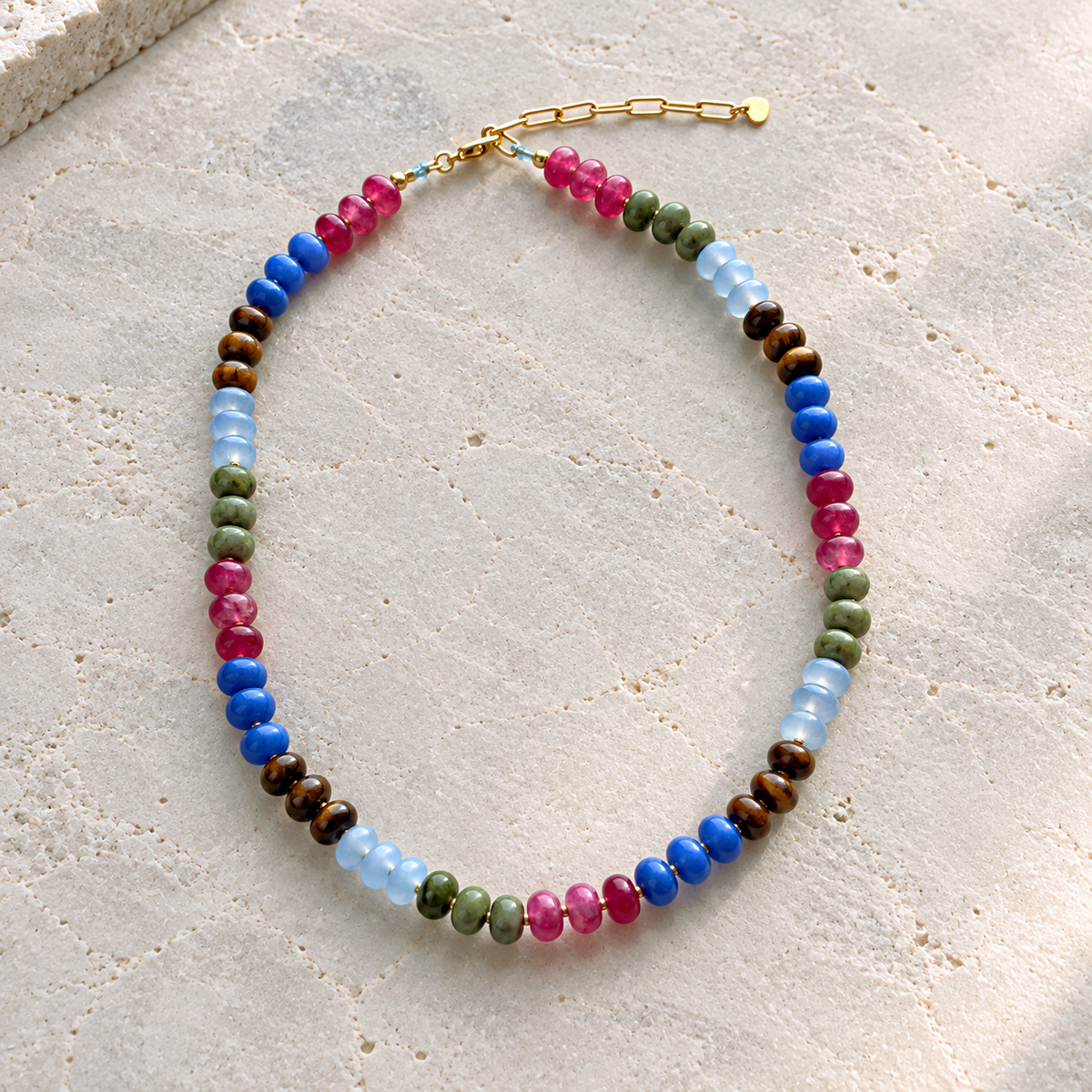 Desert Dusk Stone Candy Necklace