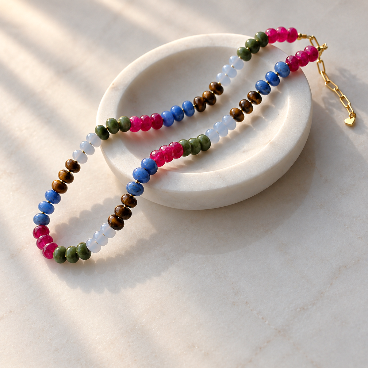 Desert Dusk Stone Candy Necklace