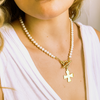 Kylah Pearl Toggle Necklace