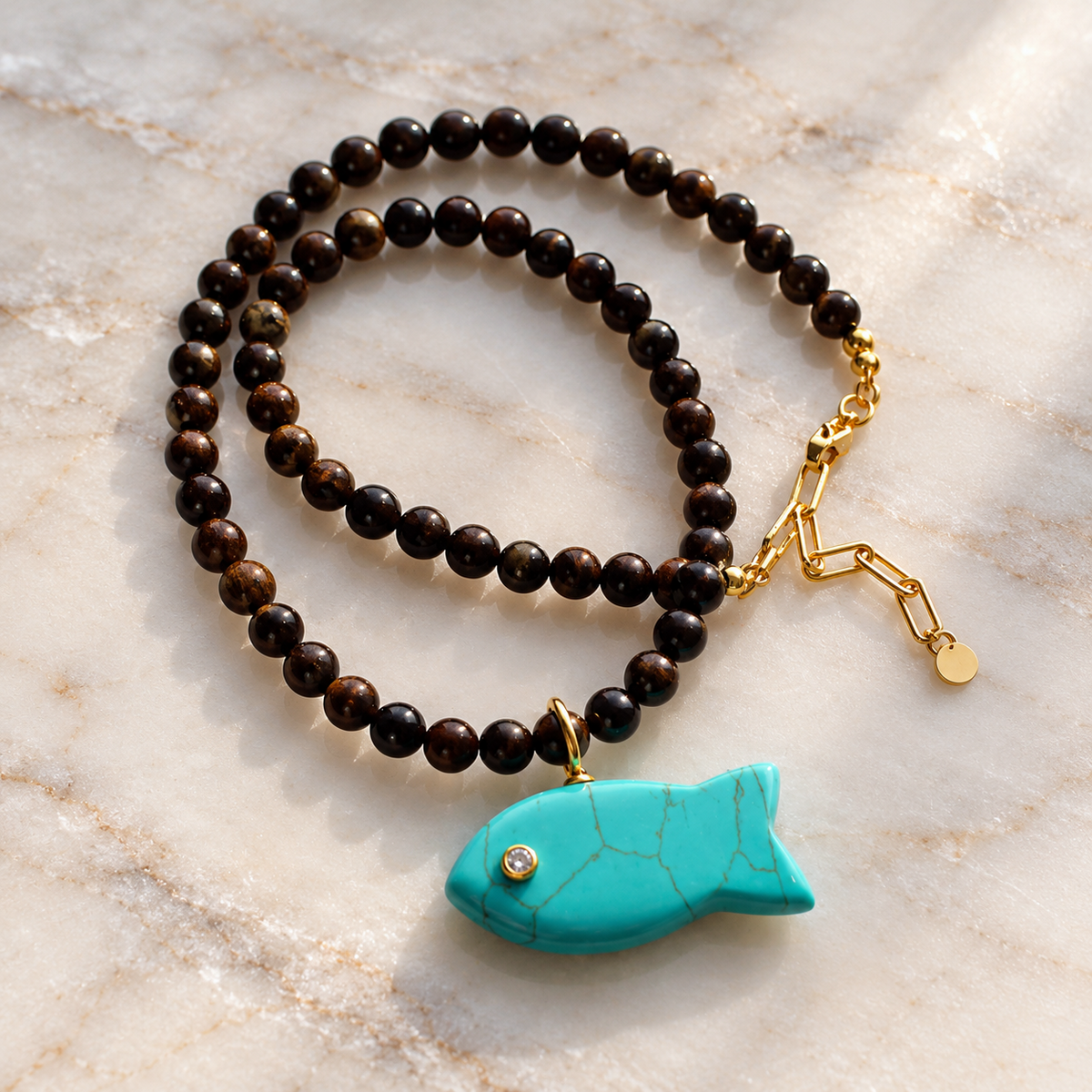 Peyton Beaded Necklace