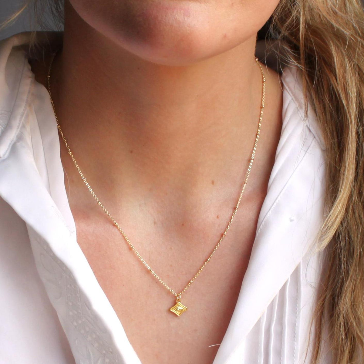 Desert Eye Pendant Necklace