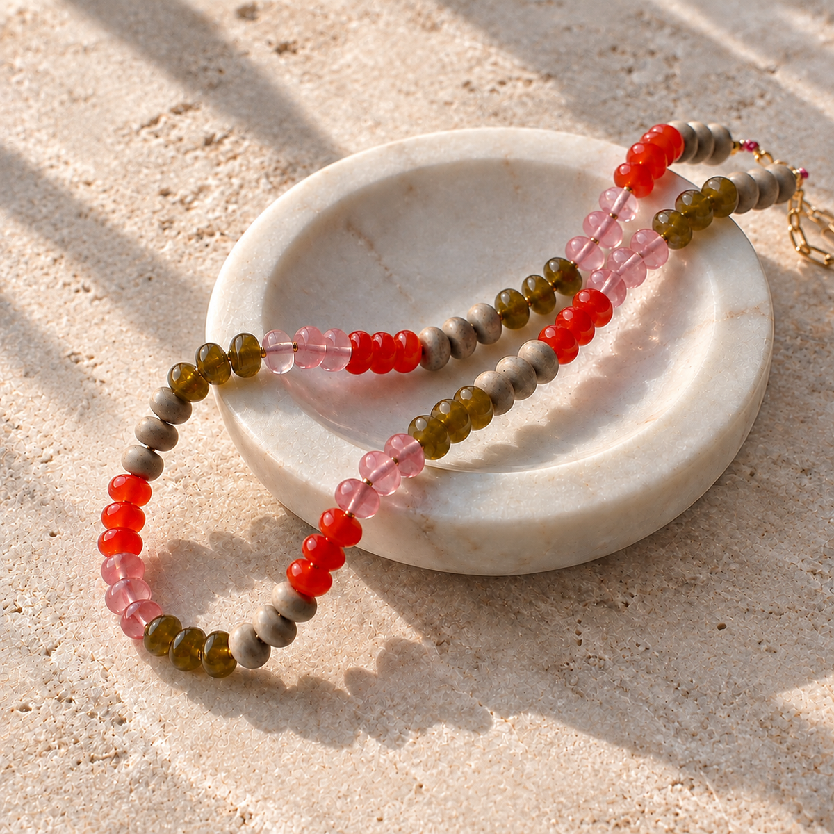 Dawn Stone Candy Necklace