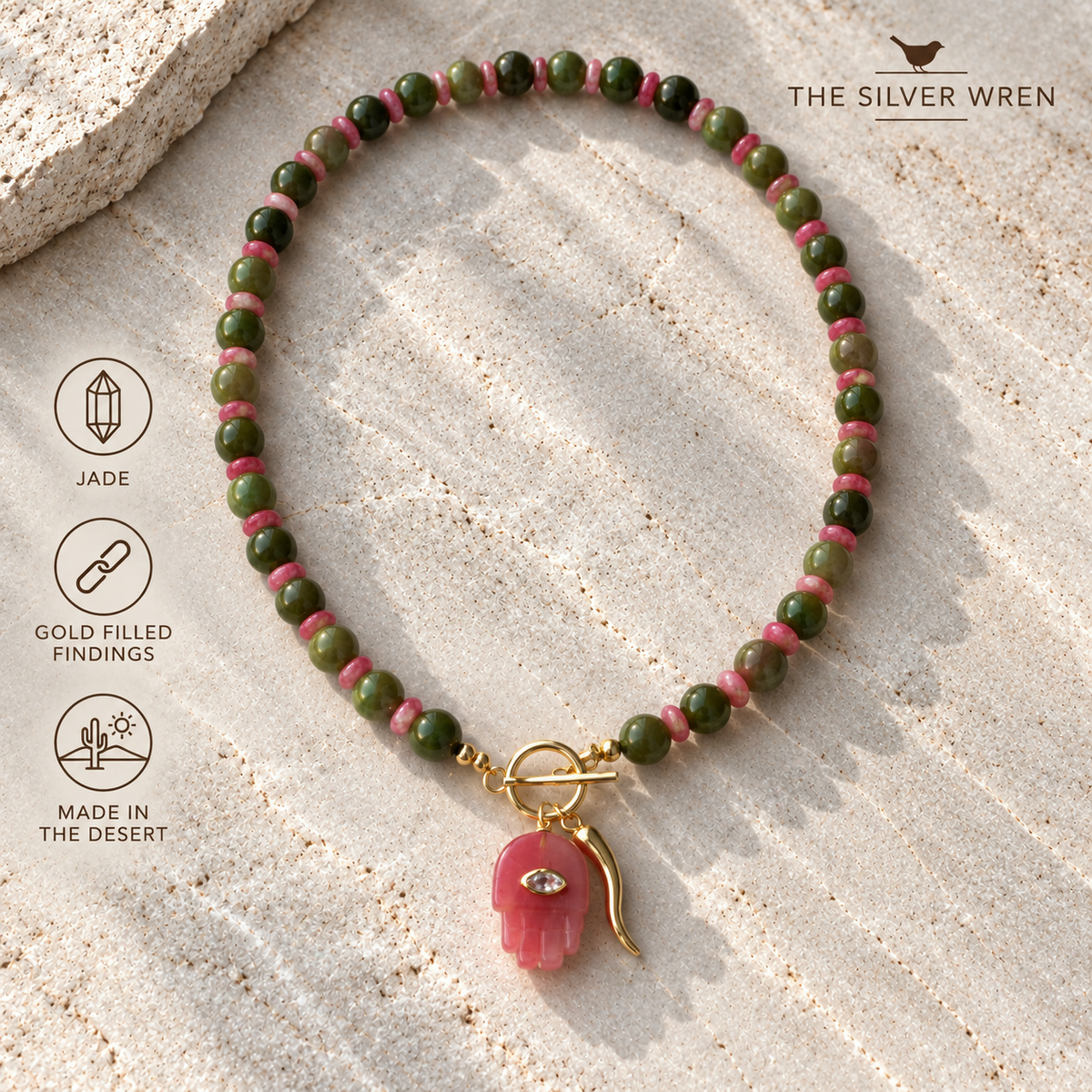 Tommie Jade Toggle Necklace