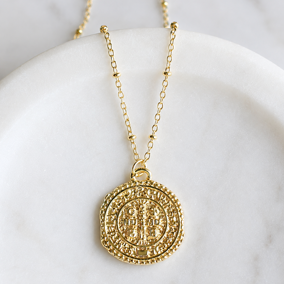 Vale Gold Coin Necklace
