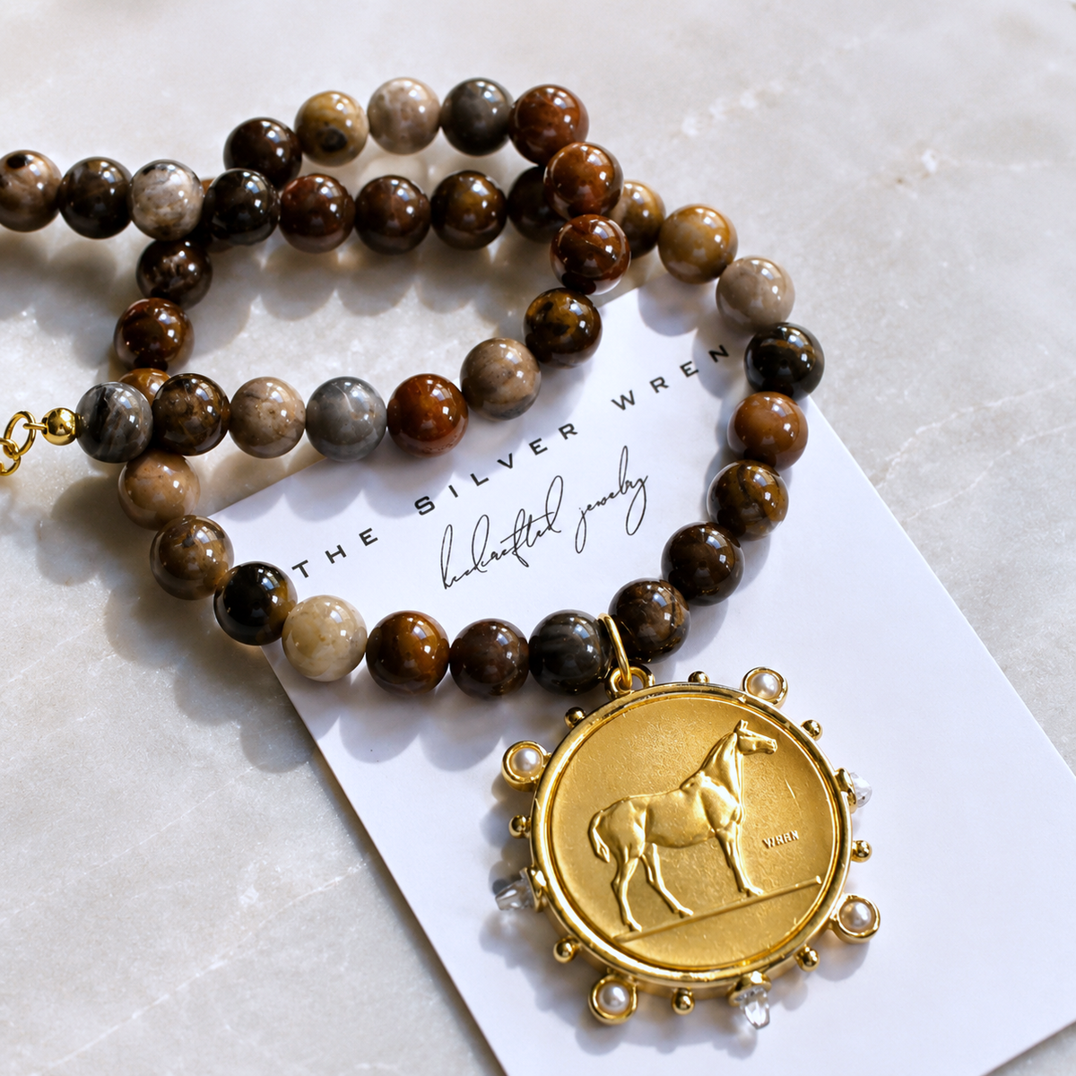 Western Spirit Beaded Necklace