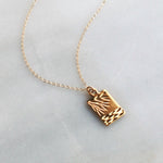 Wheat Pendant Necklace