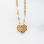 Split Heart Necklace