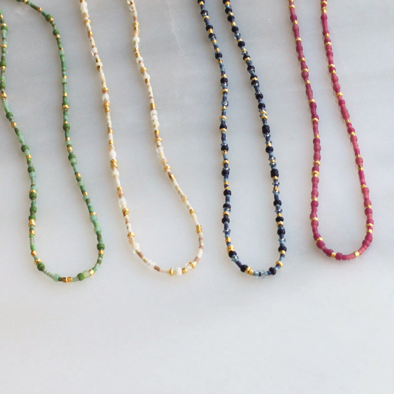Unity Beaded Necklace - Choose your color