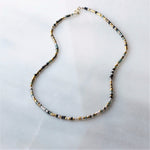 Unity Beaded Necklace - Charcoal & Gray