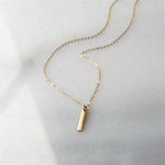 Reese Vertical Bar Necklace