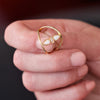 Rea 2 Opal & Gold Ring