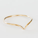 Trudy Chevron Band Ring