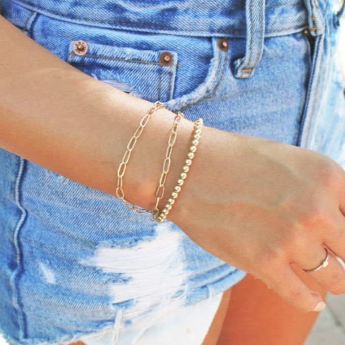 Mina Paperclip Bracelet