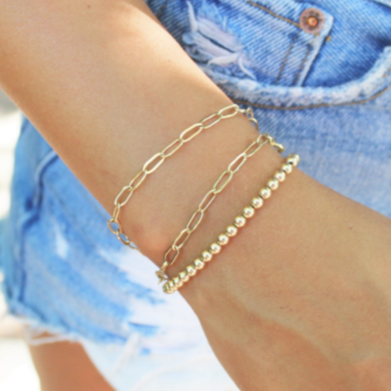 Mina Paperclip Bracelet