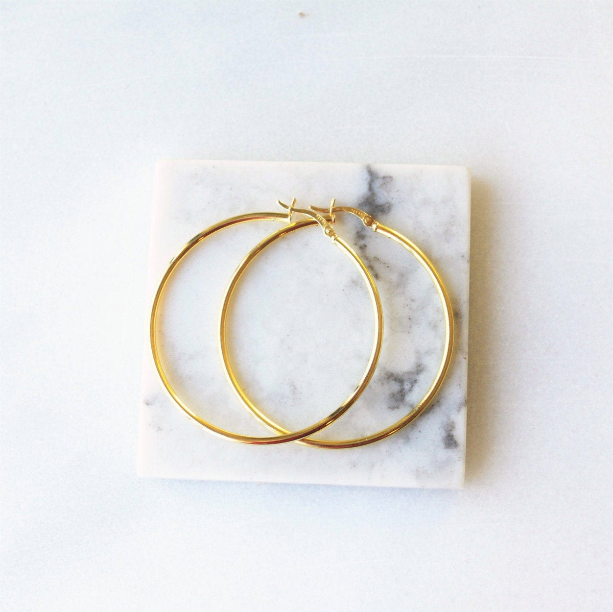 Imogen Large Latch Hoops