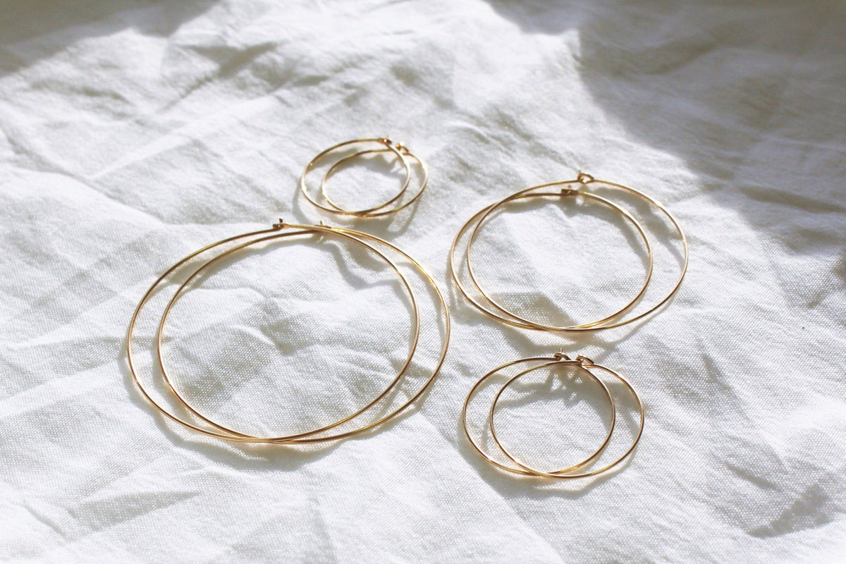 Barely There Hoop Earrings