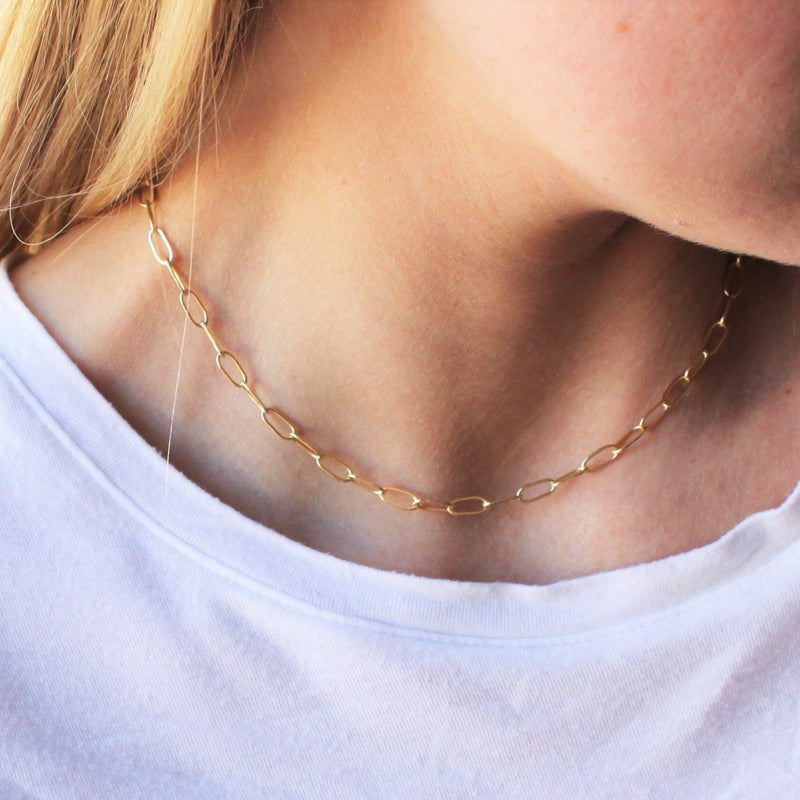 Zwi Paperclip Necklace