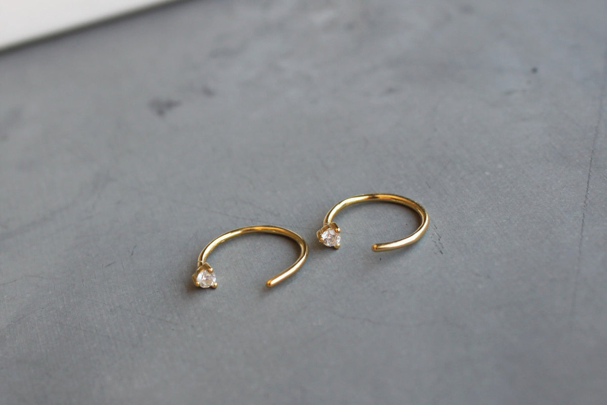 Lea Gold Wrap Earrings
