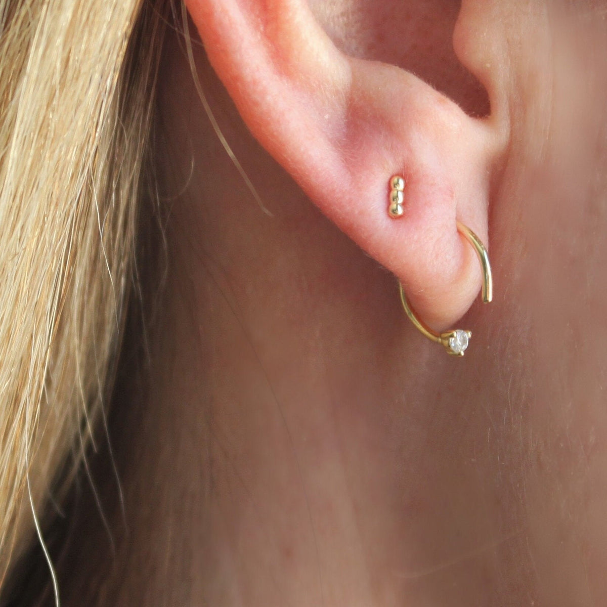Lea Gold Wrap Earrings